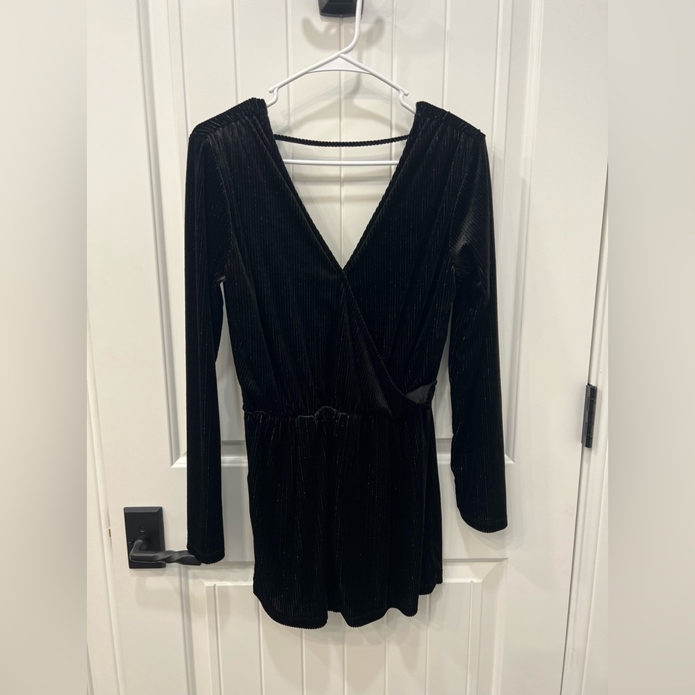 Wild Fable Black Romper